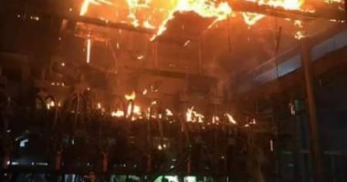 حريق الموسكى.. معاينة النيابة: تفحم بضائع بخسائر 2 مليون جنيه