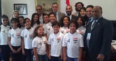 أطفال المواهب من مصر فى المهرجان الدولى لـ"أطفال السلام" بالمغرب