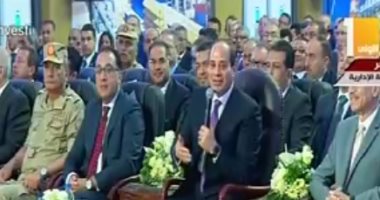السيسى: لن نكتفى بالمسكنات.. وننجز مشروعاتنا 100% على أعلى مستوى