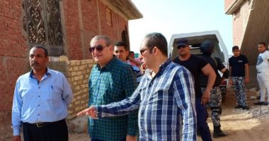 مدير أمن السويس يقود حملة أمنية لإزالة التعديات على أراضى الدولة