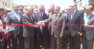 محافظ كفر الشيخ ومساعدو وزير الداخلية يفتتحون وحدة مرور فوة بـ10 ملايين جنيه