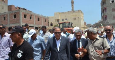 تنفيذ 26 قرار إزالة تعدى على أملاك الدولة فى حملة مكبرة بالبرلس
