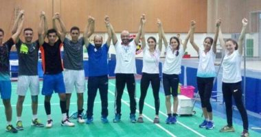 مصر تتوج بذهبية زوجى المختلط للريشة الطائرة فى الألعاب الأفريقية