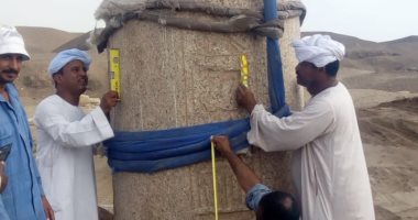 س وج.. كل ما تريد معرفته عن تمثال رمسيس الثانى بعد تجميعه وترميمه ؟