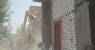حملة مكبرة لإزالة التعديات على أملاك الدولة فى الغربية