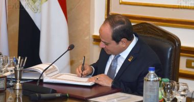 الرئيس السيسي يصدق على تعيين 3 نواب لوزراء الخارجية والنقل والصحة