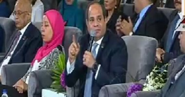 فيديو.. السيسى: بناء الإنسان تحدى الإنسانية بأكملها.. وكان محور اهتمام الرسل