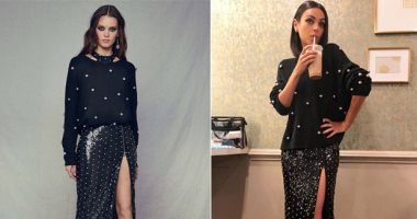مقارنة بين ميلا كونيس وعارضة أزياء "Alice + Olivia".. أيهما أكثر أناقة ؟