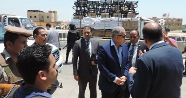 مدير أمن الفيوم يتفقد الأكمنة والتمركزات الأمنية بطريقى "القاهرة وأسيوط"