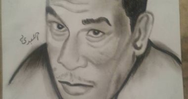 بعد رحيله أمس.. قارئ ينعى الفنان محمد شرف ببورتريه
