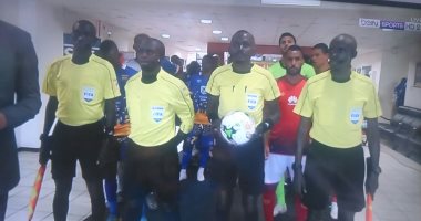 قرارات مثيرة للجدل لحكم مواجهة الأهلى وتاونشيب بدورى الأبطال .. فيديو  
