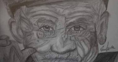 "صفية" تشارك "اليوم السابع" موهبتها فى الرسم باستخدام الرصاص والفحم