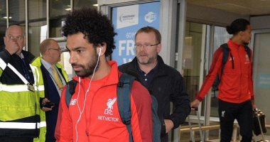 محمد صلاح يصل إنجلترا مع نادى ليفربول بعد نهاية جولة الولايات المتحدة