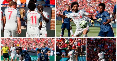 ليفربول يكتسح مانشستر يونايتد برباعية فى كأس الأبطال الودية بمشاركة صلاح