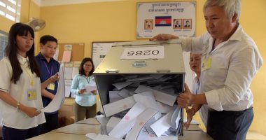 الحزب الحاكم فى كمبوديا يعلن فوزه فى الانتخابات