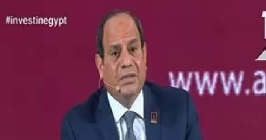 السيسي: افتتاح 4 أنفاق لخدمة الحركة من وإلى سيناء فى نوفمبر المقبل