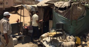 صور.. إزالة 13 حالة تعدى على أملاك الدولة بالخانكة