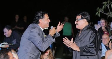 راغب علامة لـ"سمير غانم": صاحب الروح الطيبة وزارع الضحكة بالقلوب