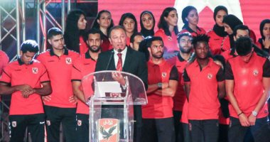 فيديو و صور.. الخطيب يعلن وضع النجمه الرابعة على قميص الأهلى
