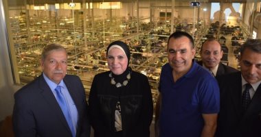 صور.. نيفين جامع تشيد بحجم الاستثمارات بالمنطقة الحرة العامة بالإسماعيلية