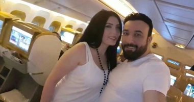 صور.. عبير صبرى تعود إلى مصر بعد قضاء إجازة الزواج فى دبى