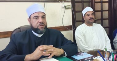 وكيل أوقاف الإسكندرية يلتقى طلاب مدرسة المسجد الجامع فى النشاط الصيفى