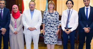 مدير المركز الثقافى البريطانى: جامعة طنطا رائدة على المستويين العربى والدولى