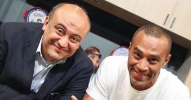 صور.. شبكة تليفزيون النهار تودع الشيف علاء الشربينى