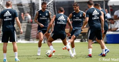 فيديو.. راموس يعود لتدريبات ريال مدريد بعد انتهاء الإجازة