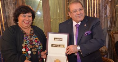 صور.. غدا وزيرة الثقافة ضيف شرف صالون المحور الثقافى على شاشة المحور
