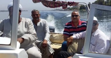 مدير حماية نهر النيل بالأقصر يقود جولة لمتابعة عدم تراكم الحشائش وورد النيل