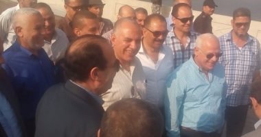 وزير الرى يفتتح كوبرى على مصرف بحر حادوس يربط الدقهلية بالشرقية
