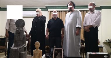 الداخلية تحبط تهريب 58 قطعة أثرية بينها تمثال للملك رمسيس الثانى