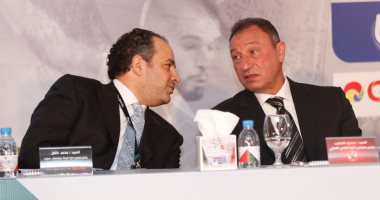الخطيب ومجلس الأهلى في زيارة لرئيس بريزنتيشن بعد تعرضه لوعكة صحية
