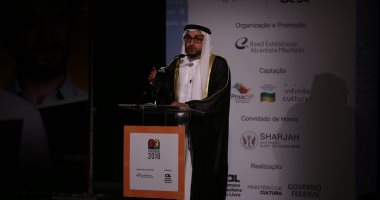 صور.. البرازيليون يحتفلون بالشارقة كأول ضيف شرف فى ساو باولو الدولى للكتاب