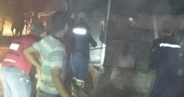 نشوب حريق بمحول كهرباء بالابراهيمية بالشرقية