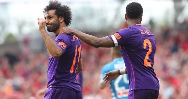 صاروخية محمد صلاح فى نابولى تتصدر أجمل أهداف الأسبوع.. فيديو