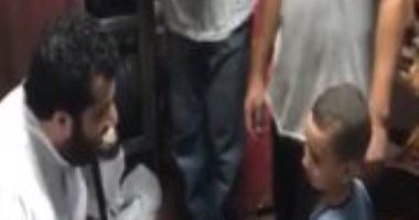 فيديو.. لفتة إنسانية لتركى آل الشيخ مع عجلاتى يشجع نادى "بيراميدز"