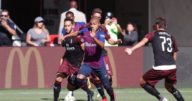 فيديو.. ميلان يهزم برشلونة بهدف قاتل فى كأس الأبطال