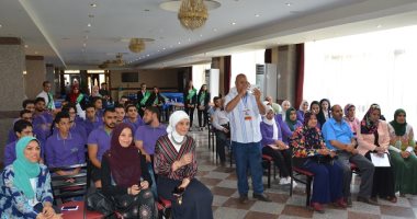 معسكر تدريبى لمناهضة العنف ضد المرأة بالفيوم