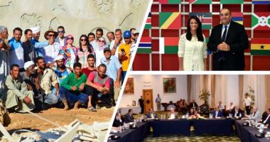 صور.. لقاءات مكثفة لوزيرة السياحة فى 24 ساعة.. تستمع لمقترحات مستثمرى جنوب سيناء لتنمية المقاصد السياحية.. تبحث مع نائب رئيس البنك الدولى فى شرم الشيخ النهوض بالقطاع.. وتزور محمية رأس محمد بصحبة وزيرة البيئة