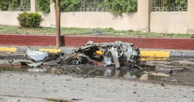 مدير أمن الجيزة يصل موقع انفجار سيارة بالدقى