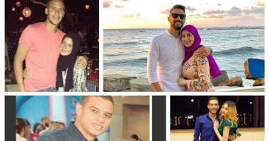 قصة صور.. شاهد رومانسية نجوم الكرة مع النصف الحلو
