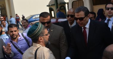 صور.. وزير القوى العاملة يودع الفوج الثالث من عمالة موسم الحج