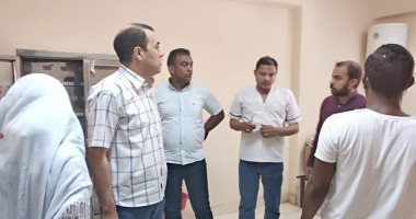 صور.. وكيل صحة الأقصر يتفقد مستشفيات الحميات والقرنة المركزى
