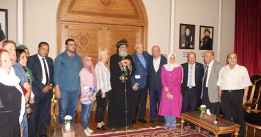 صور.. البابا تواضروس يطالب أطفال مبادرة "قوتنا فى صداقتنا" بالدعاء لمصر