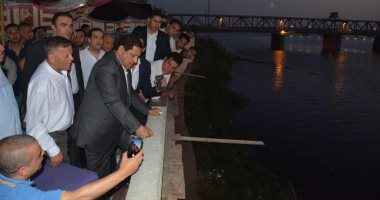 محافظ الغربية يتفقد كورنيش "كفر الزيات" تمهيدا لتطويره بتكلفة 10 مليون جنيه