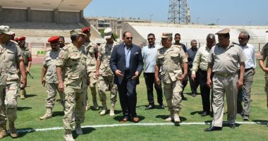 محافظ سوهاج يتابع استعدادات استقبال الرئيس السيسي لافتتاح المتحف القومى