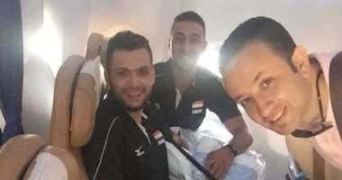 صور.. منتخب الطائرة يطير إلى معسكر سلوفينيا استعدادا لبطولة العالم