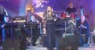 نادية مصطفى تطرب جمهور القلعة بأغانى وردة الجزائرية